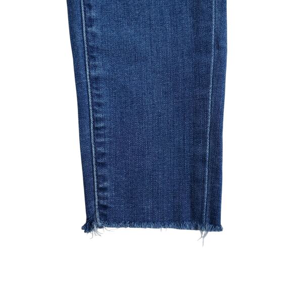 J. Crew 10" Highest-Rise Raw Hem Skinny Jean with Button Fly Size 26 - Picture 5 of 12